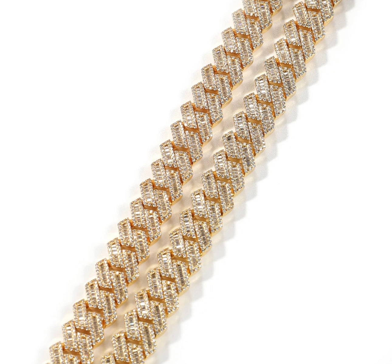 Twelve - 12 mm Box Clasp Cuban link Bracelet