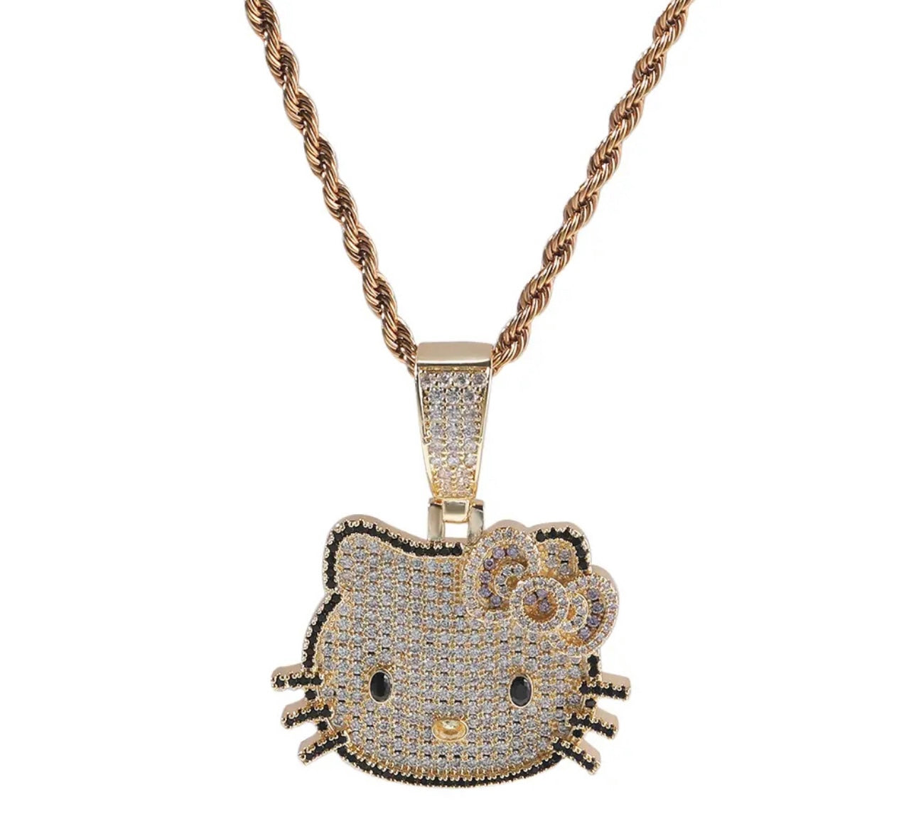 MINI ICY KITTY- 4.6 cm Mini Hello Kitty pendant