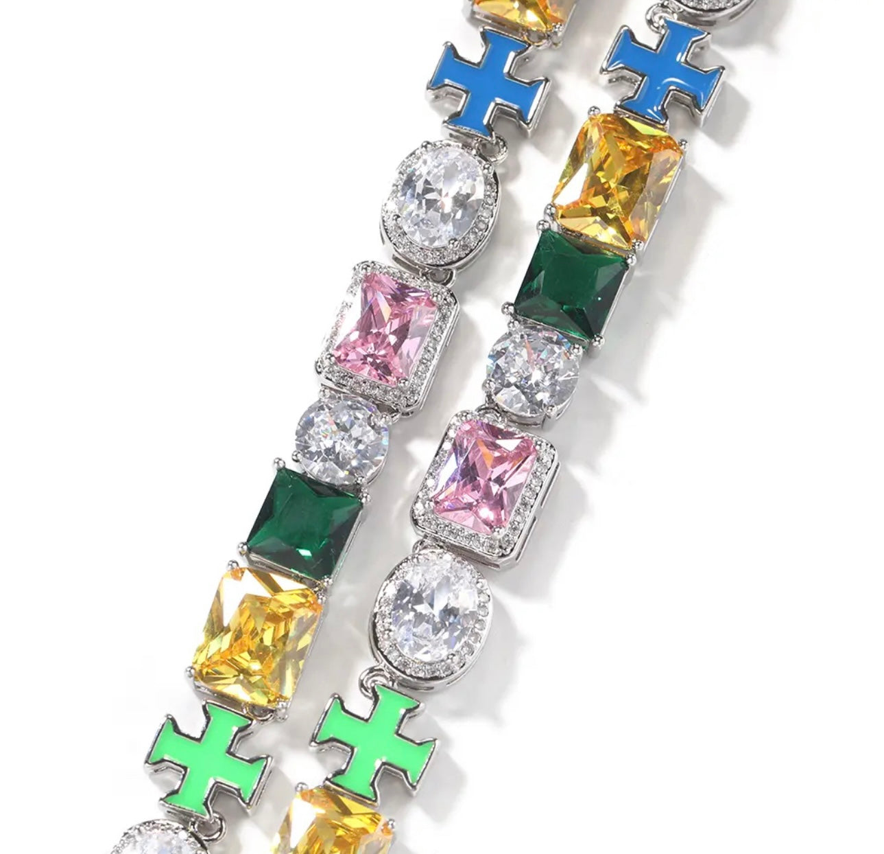 GEMSTONE BRACELET - 10 mm Mixed stone bracelet