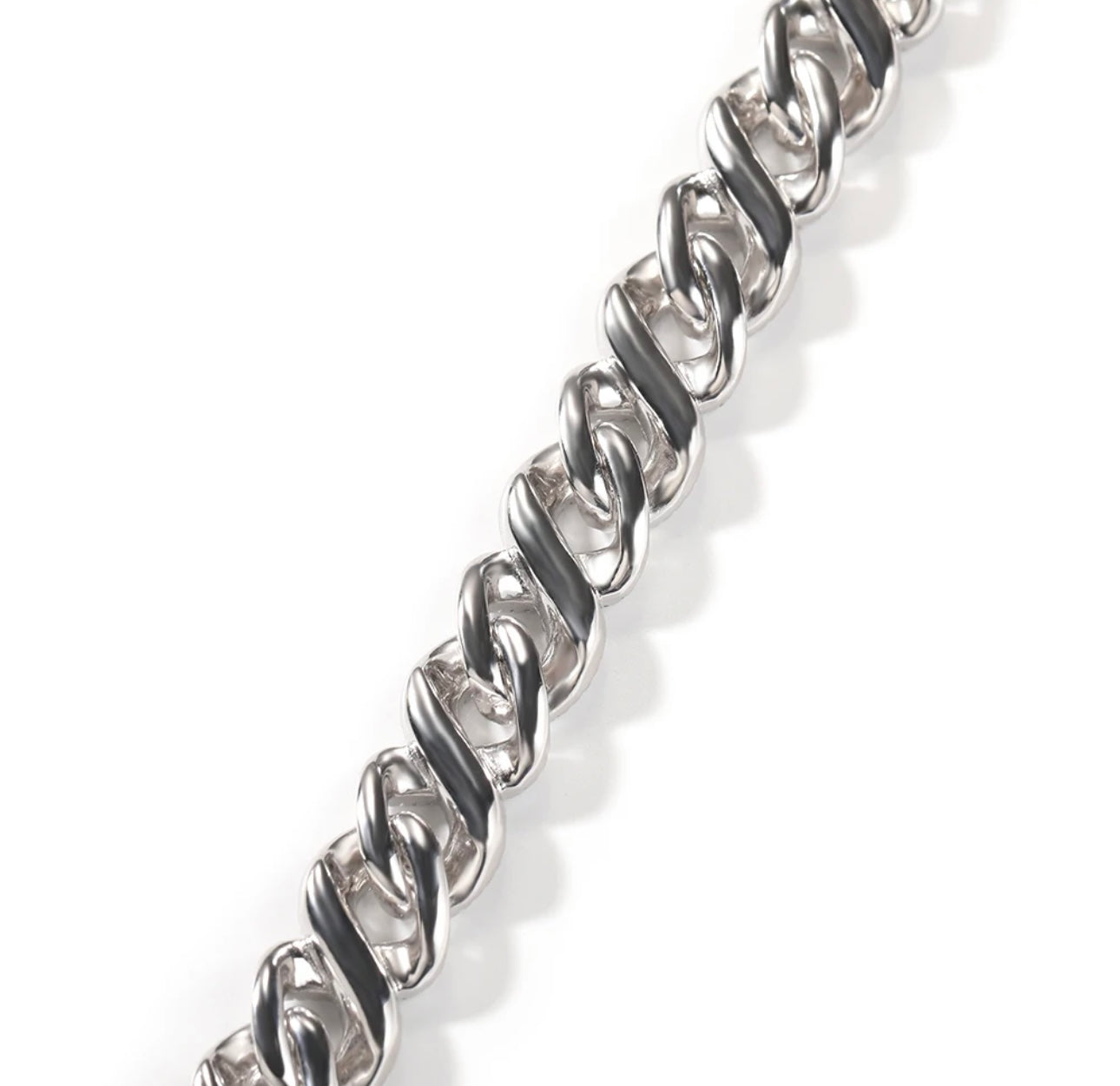 LOOT BRACELET - 12 mm Infinity link Cuban bracelet