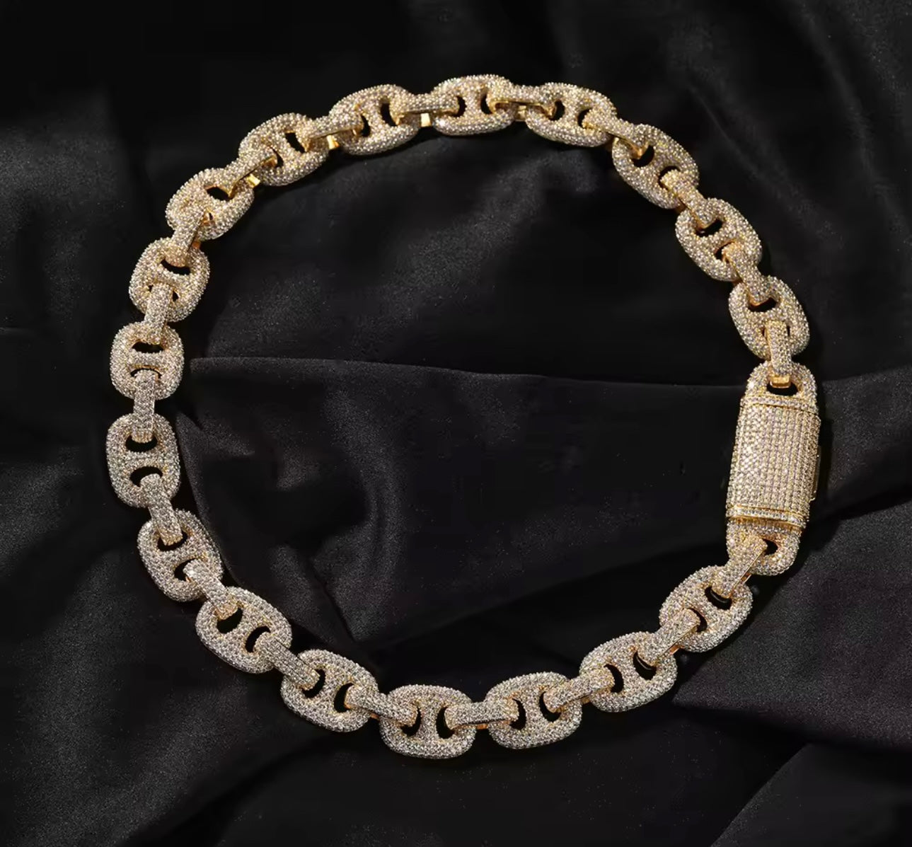 PESOS NO POUNDS- 16 mm Icy Coffee bean chain