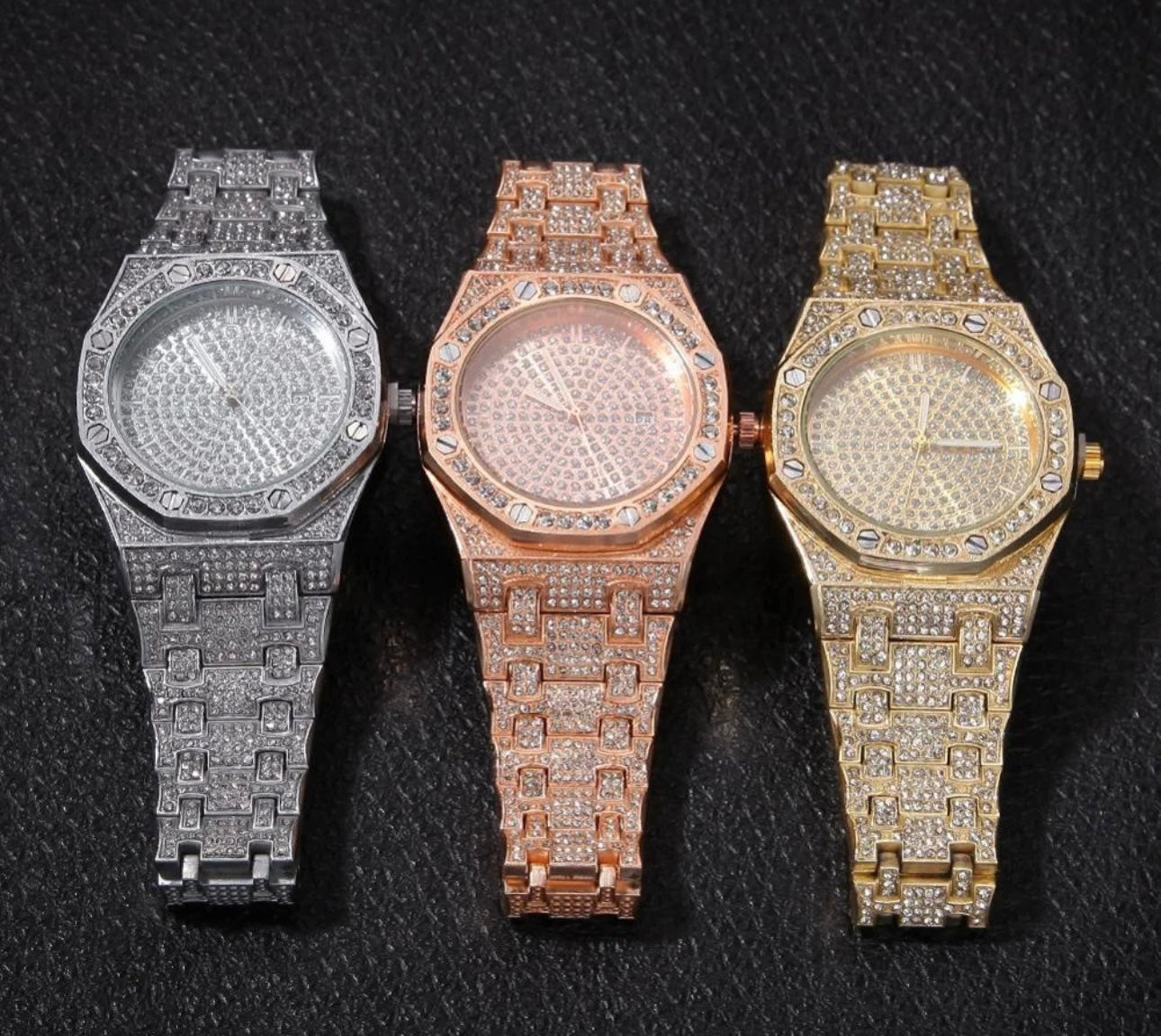 OCTAGON- 4.2 cm Icy marker only watch