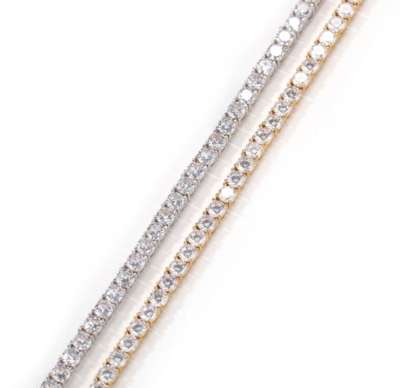 925 MOIS NECK CANDY - 925 Sterling Silver Moissanite tennis chain