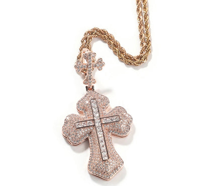 CROSS HOOK- 6.9 cm Cross hook pendant