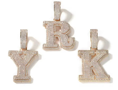 BIGG- 8.3 cm single letter pendant