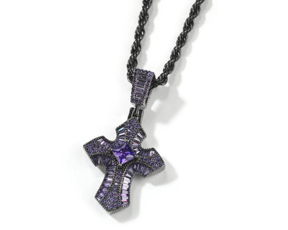 CRUX- 4.2 cm mini 3D cross pendant