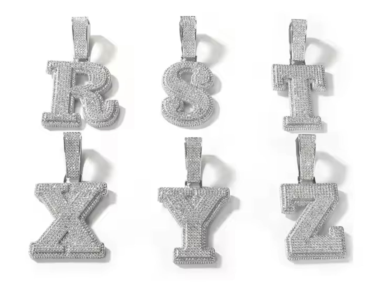 BIGG- 8.3 cm single letter pendant