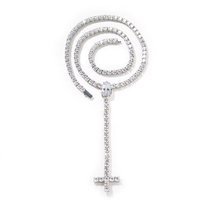 DROP DOWN - Tear drop tennis chain