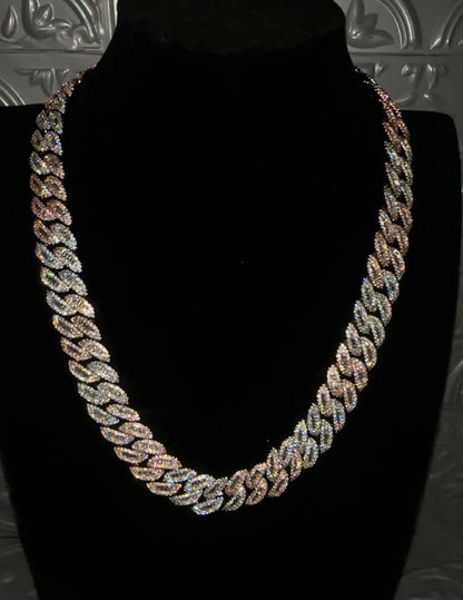 CUBANO- 16 mm Baguette Cuban link