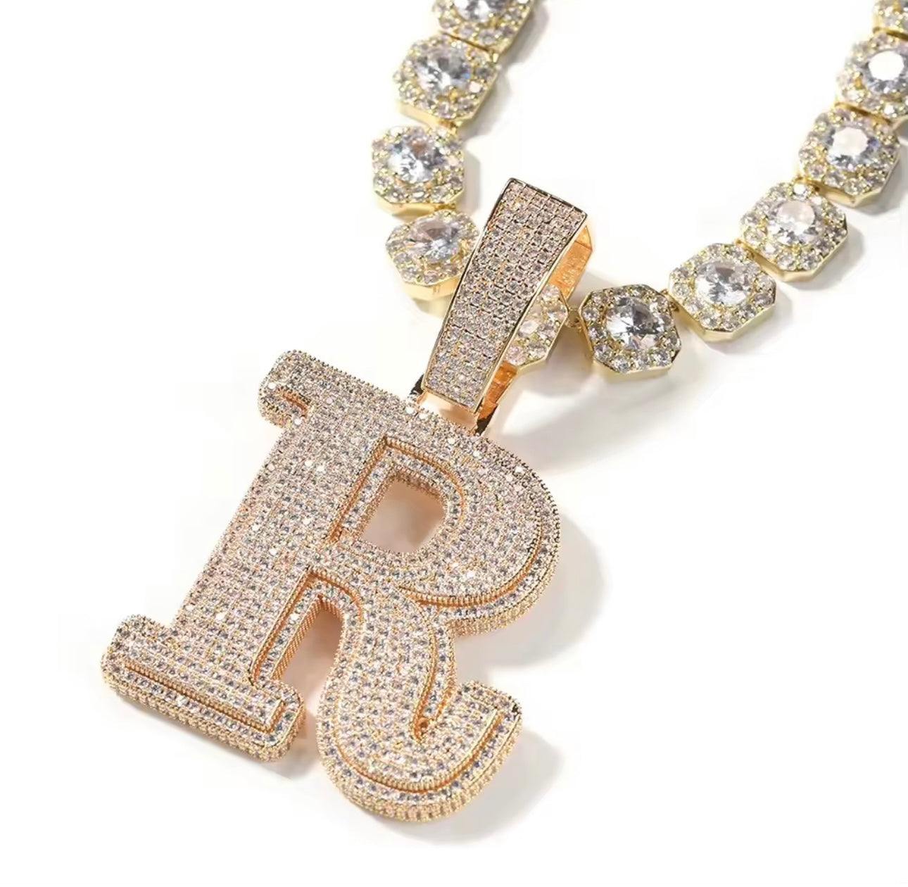 BIGG- 8.3 cm single letter pendant