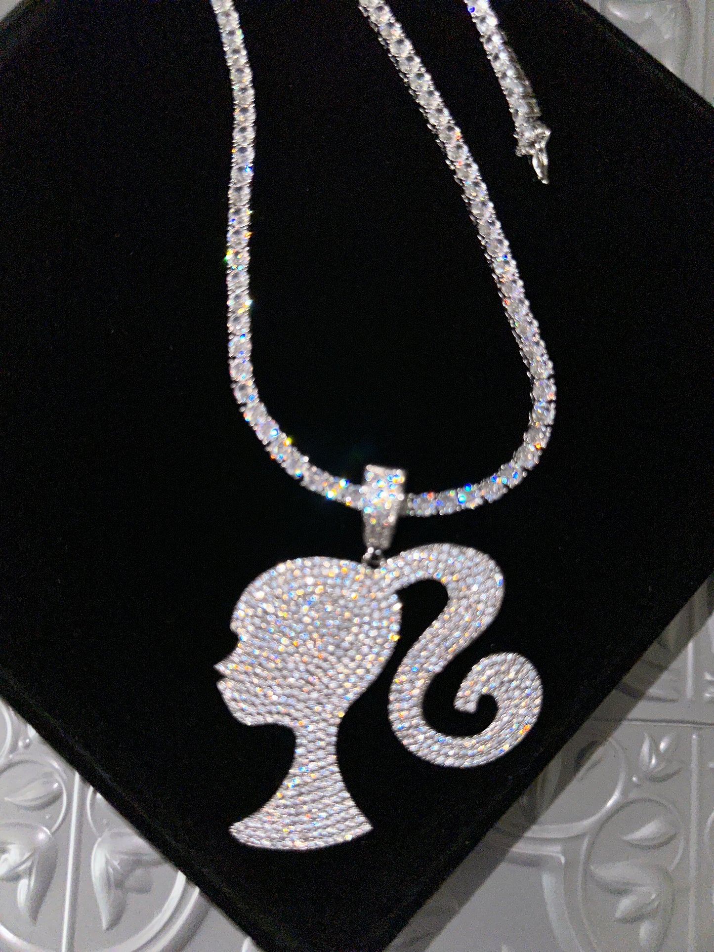 BARB- Barbie pendant