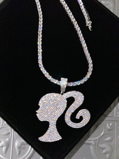 BARB- Barbie pendant