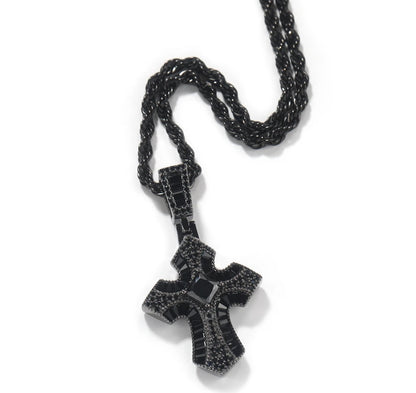 CRUX- 4.2 cm mini 3D cross pendant
