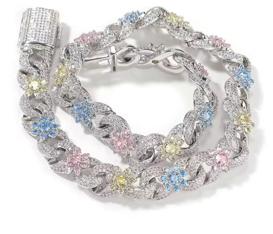 PASTEL- Flower chain