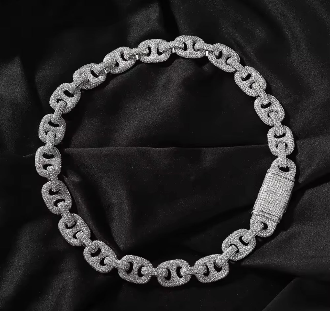 PESOS NO POUNDS- 16 mm Icy Coffee bean chain