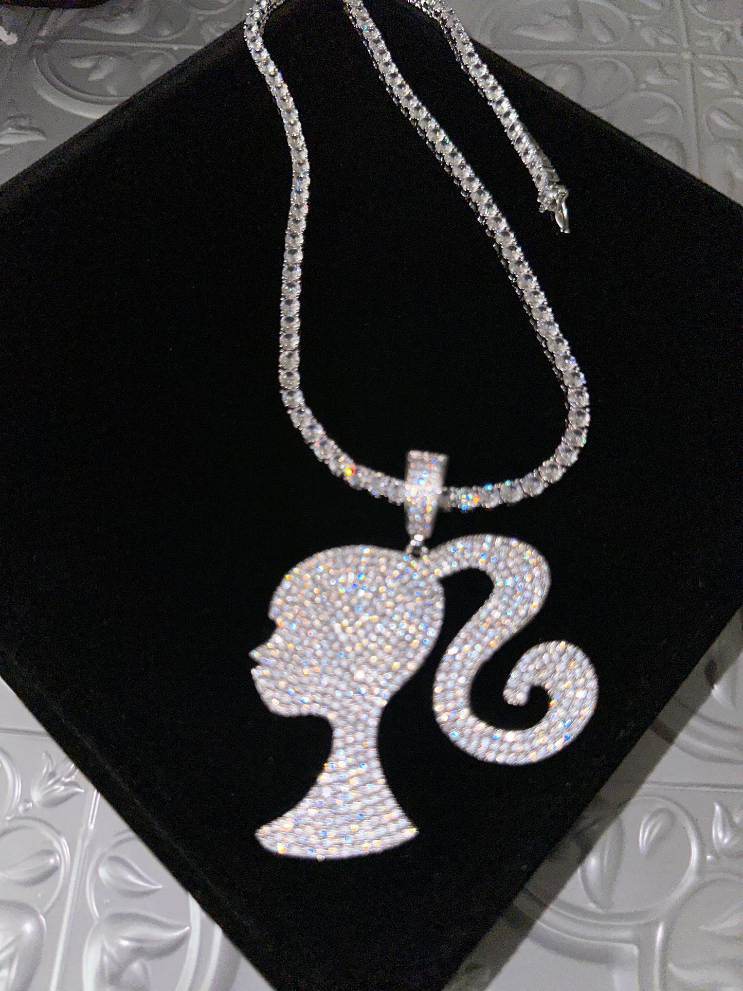 BARB- Barbie pendant