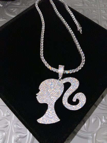 BARB- Barbie pendant