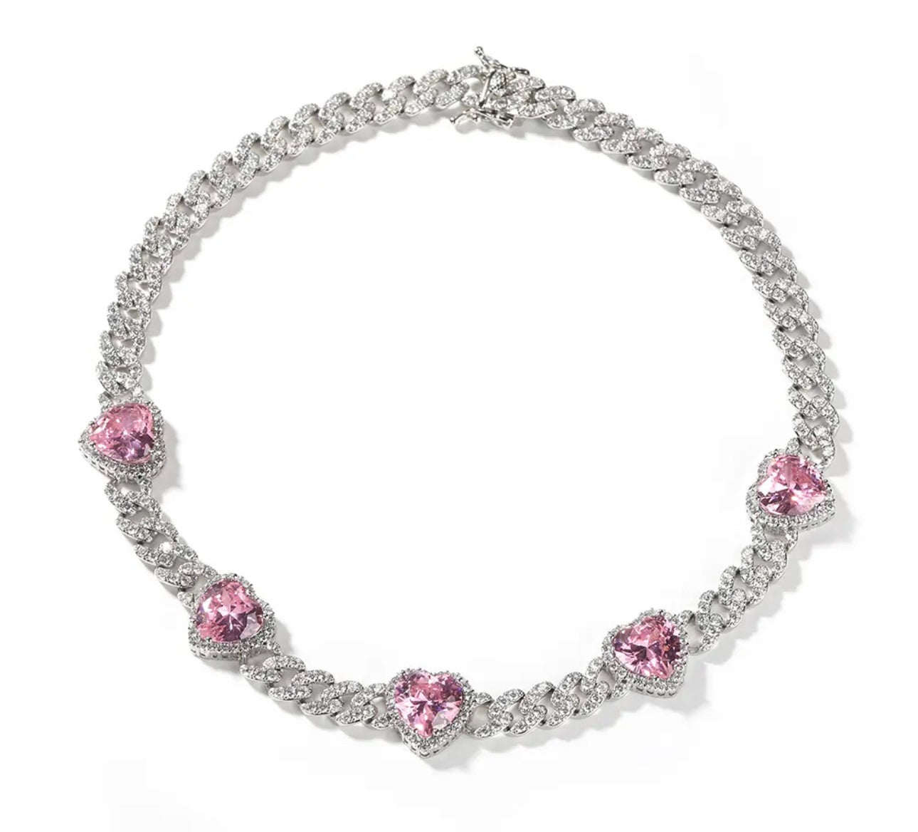 CHEDDAR - 9 mm Icy Heart Anklet