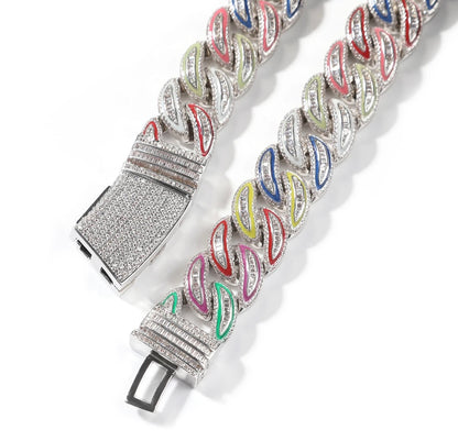 RIZZ- 20 mm Glow-in-the-dark  Cuban Link