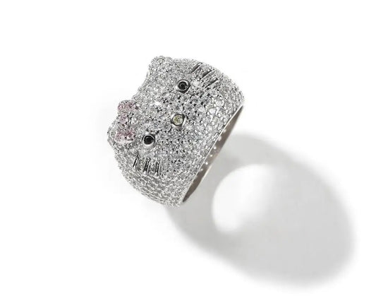 ICY KITTY RING