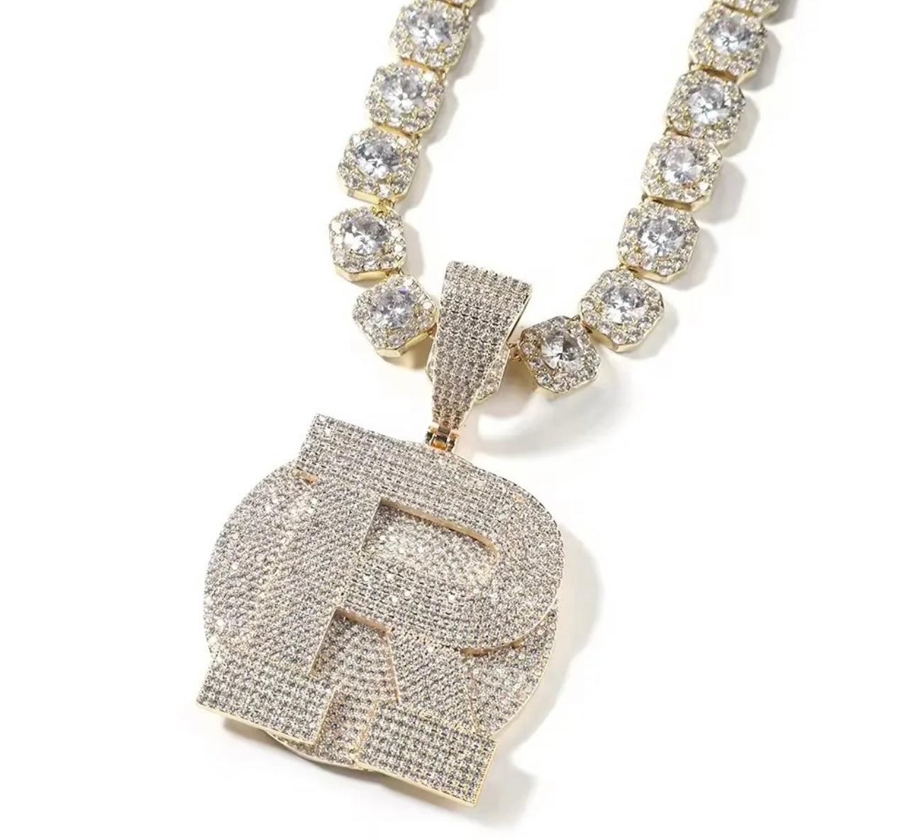 ROUNDS- 5.3 cm Custom round letter pendant