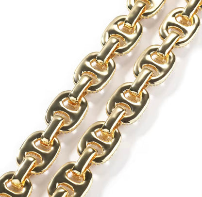 PESOS NO POUNDS- 16 mm Icy Coffee bean chain