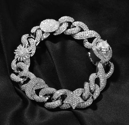 GALAXY- 16 mm Eye-lock planet bracelet