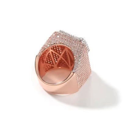 NUGGET- 26 mm 3D letter/ number ring