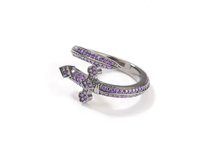 CROSS OVER- 3.5 mm Mini cross/ sword ring