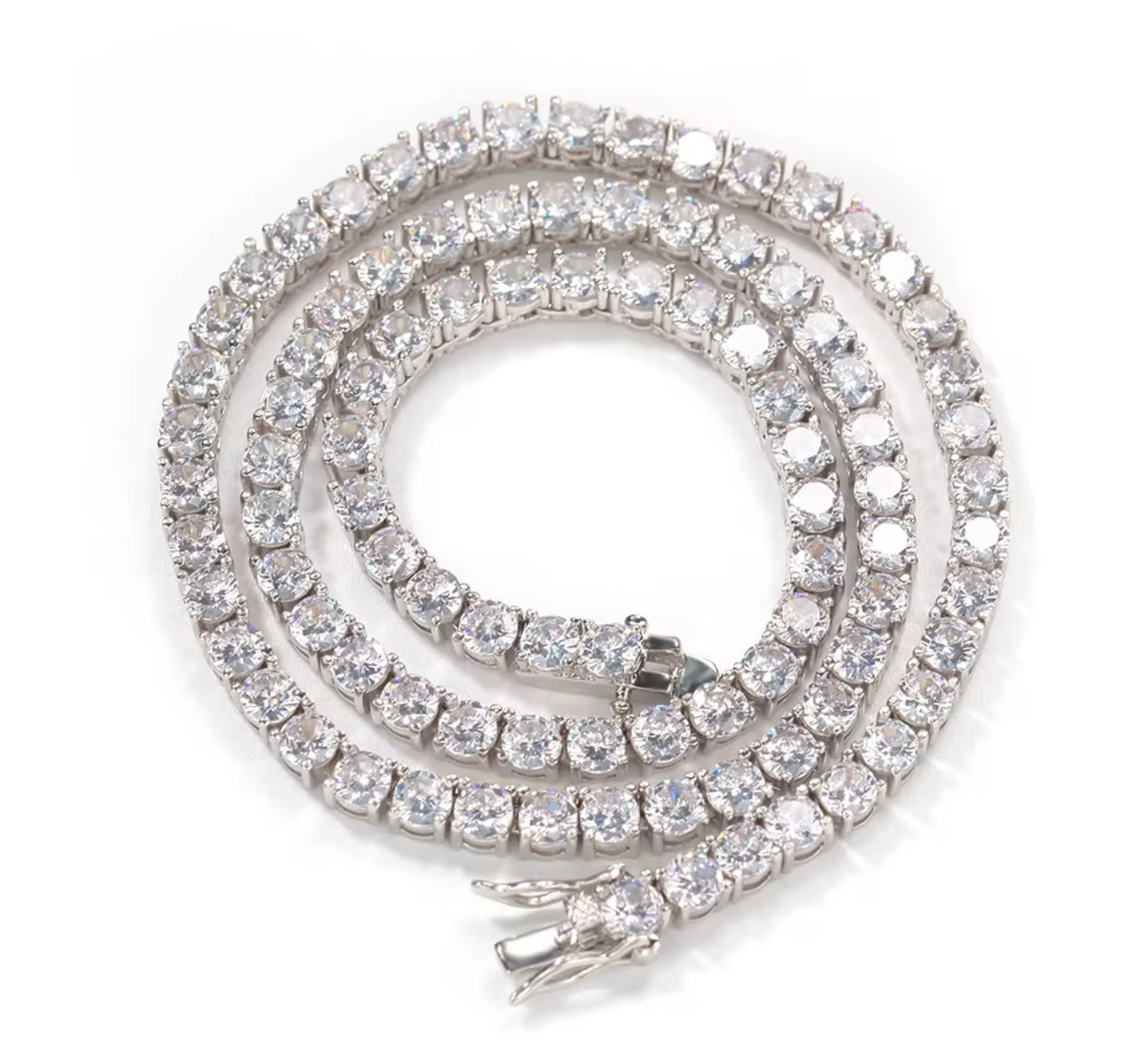 NECK CANDY- 3 mm-5 mm tennis chain