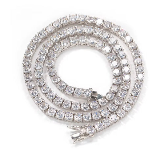 NECK CANDY- 3 mm-5 mm tennis chain