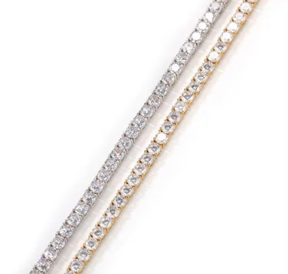 NECK CANDY- 3 mm-5 mm tennis chain