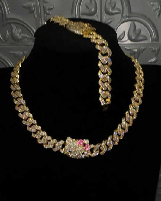 ICY KITTY CUBAN SET