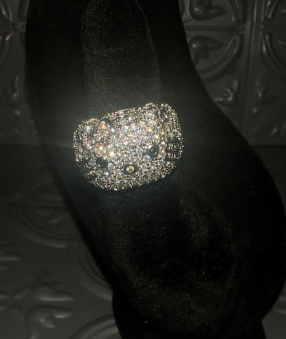 ICY KITTY RING