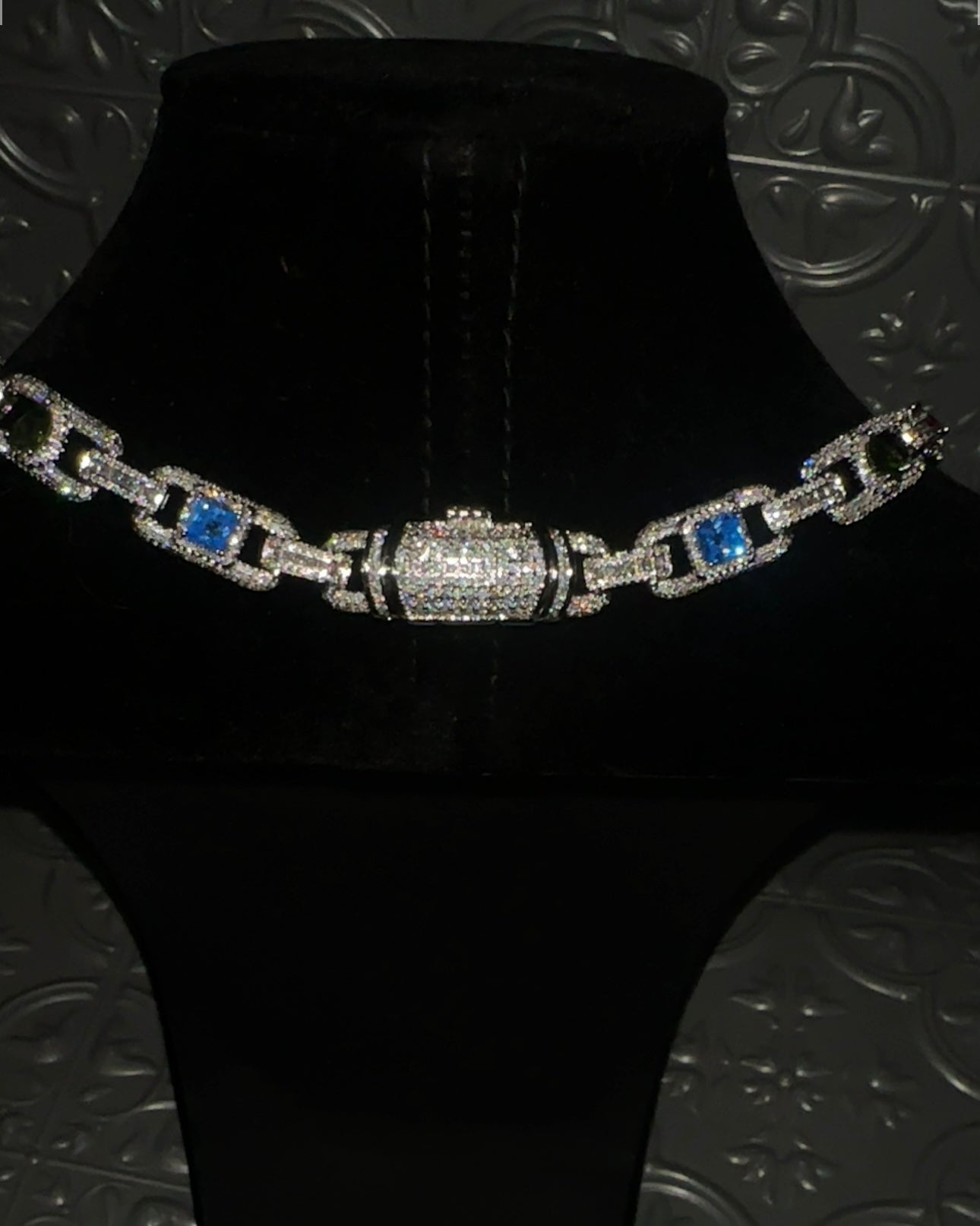 FIRE & ICE - Gemstone chain