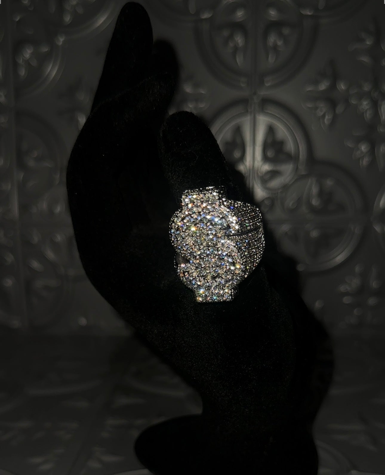 DOLLAR BILL$$$- 30 mm Dollar sign ring