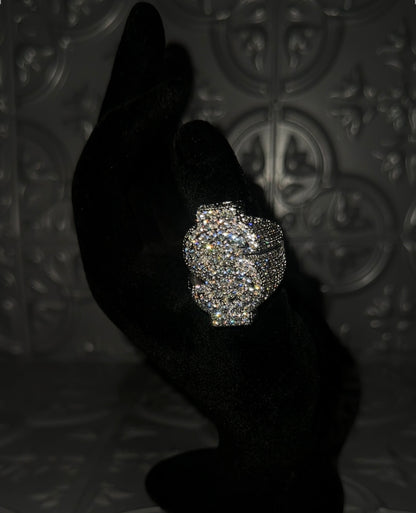 DOLLAR BILL$$$- 30 mm Dollar sign ring