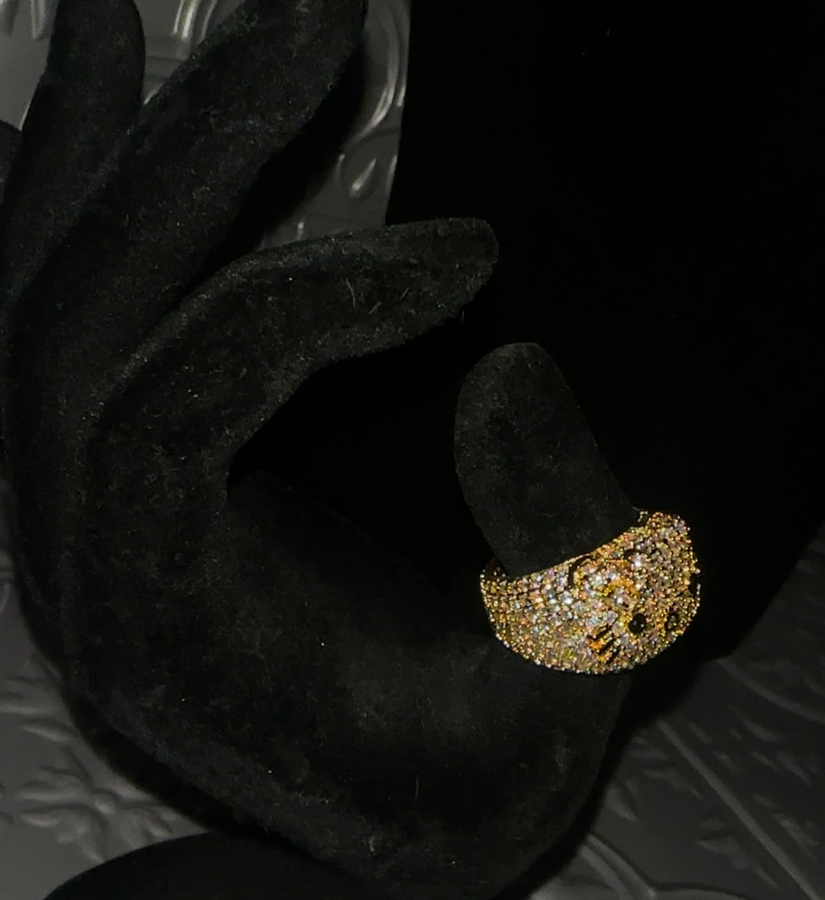 ICY KITTY RING