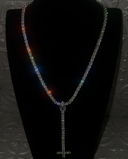 DROP DOWN - Tear drop tennis chain