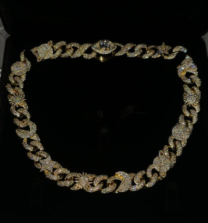 GALAXY CHAIN- Eye-lock planet