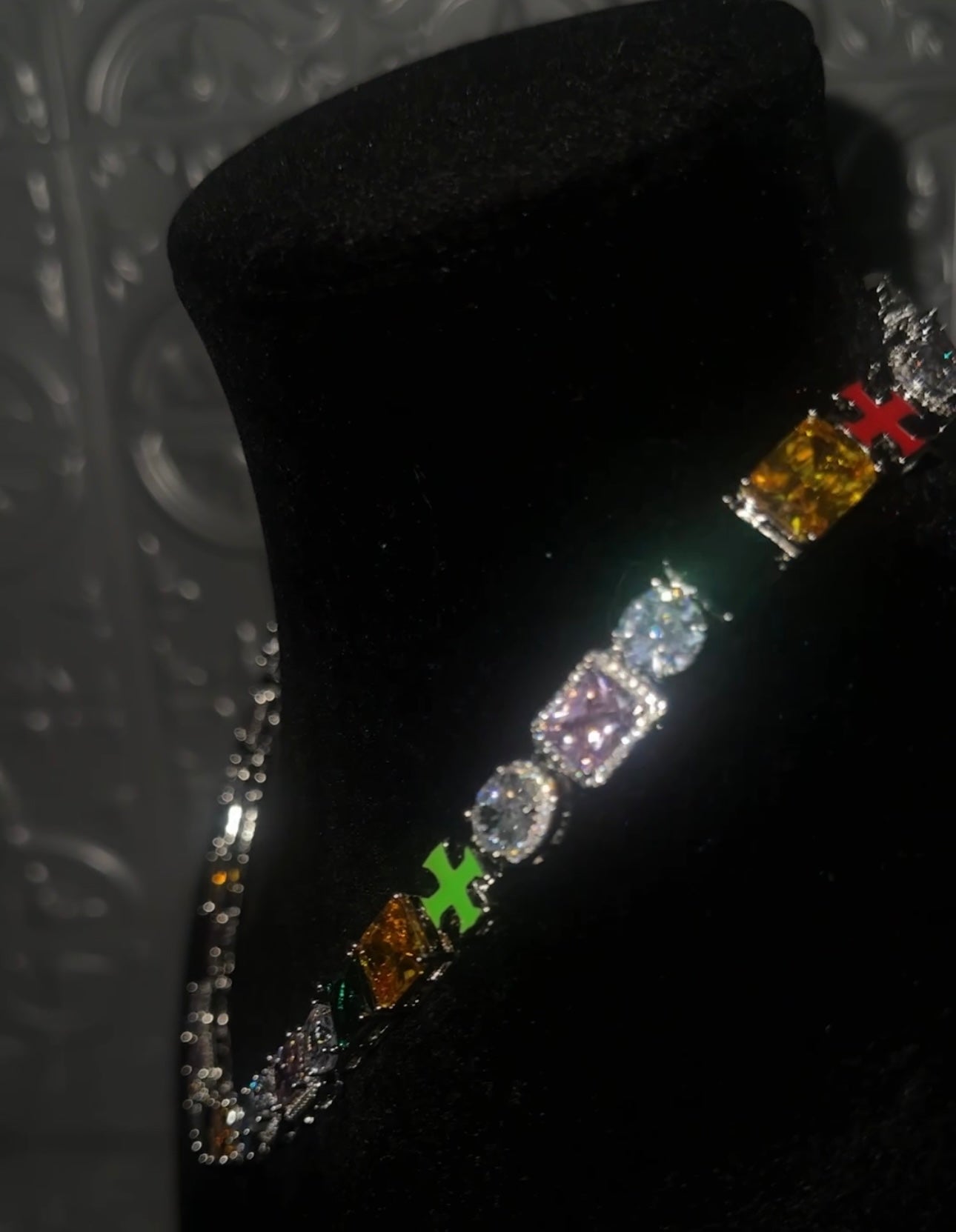 GEMSTONE - 10 mm Mixed stone chain