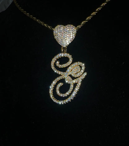 CURSIVE LETTER- Pendant