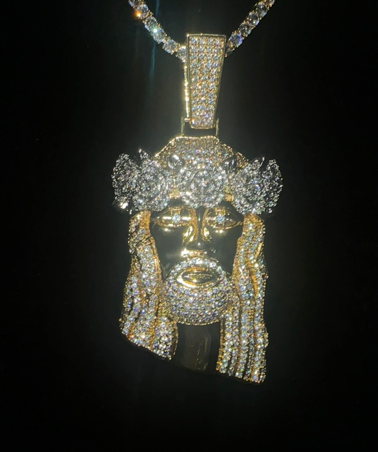 ZEUS NETWORK- Rose Jesus Pendant