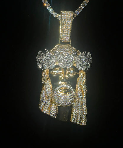 ZEUS NETWORK- Rose Jesus Pendant