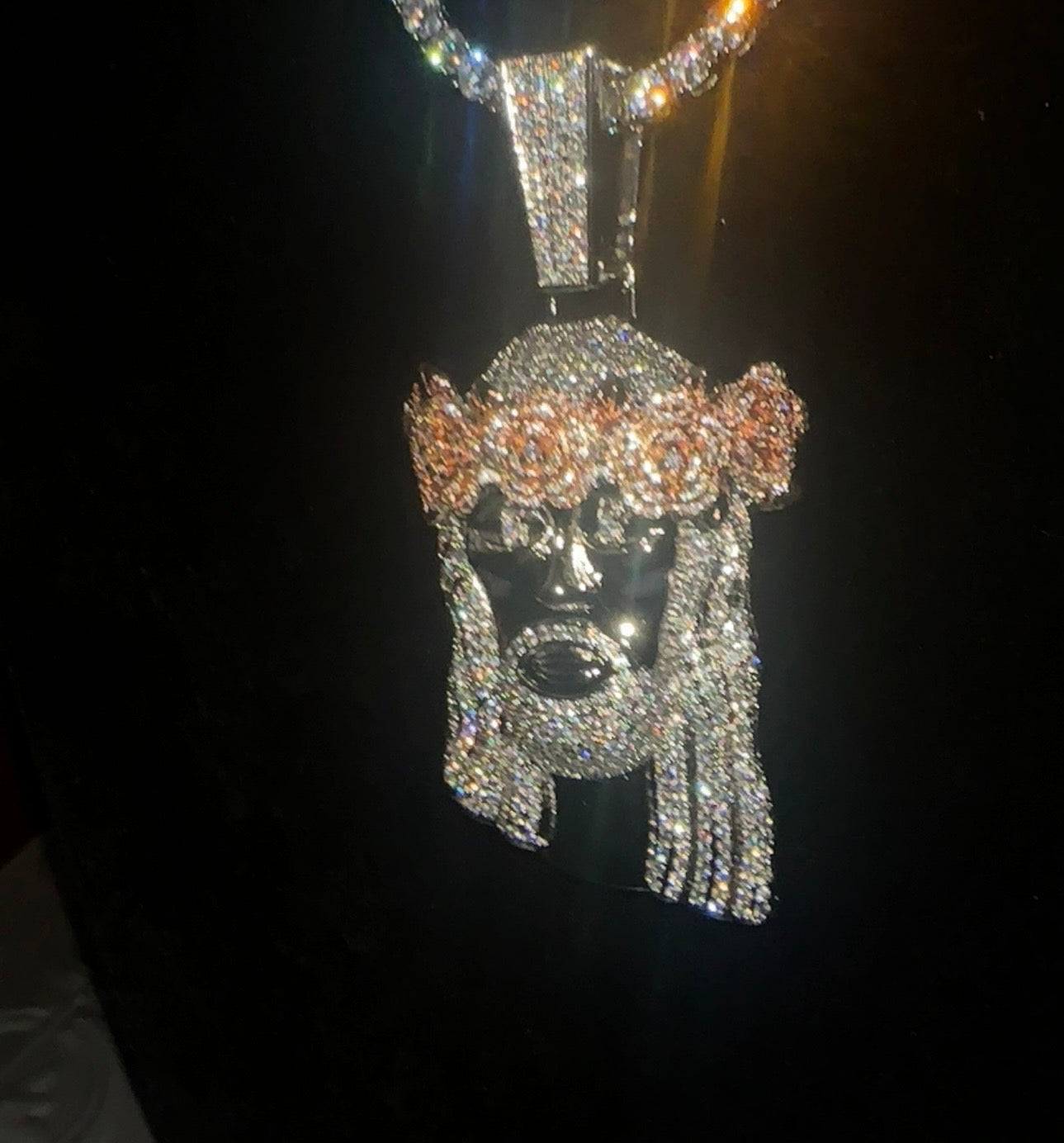 ZEUS NETWORK- Rose Jesus Pendant
