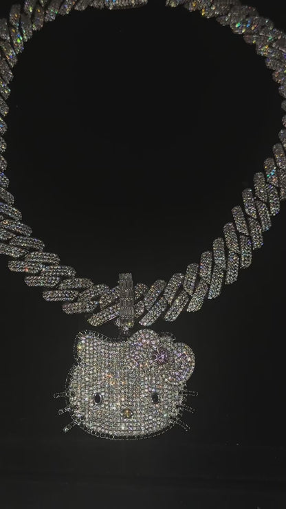ICY KITTY- Hello kitty pendant