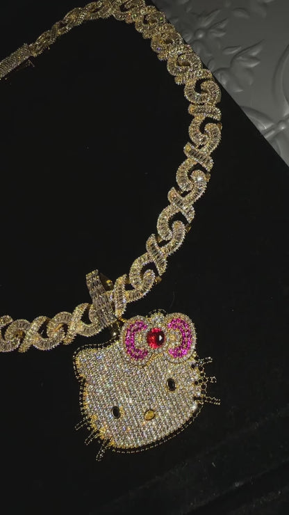 ICY KITTY- Hello kitty pendant